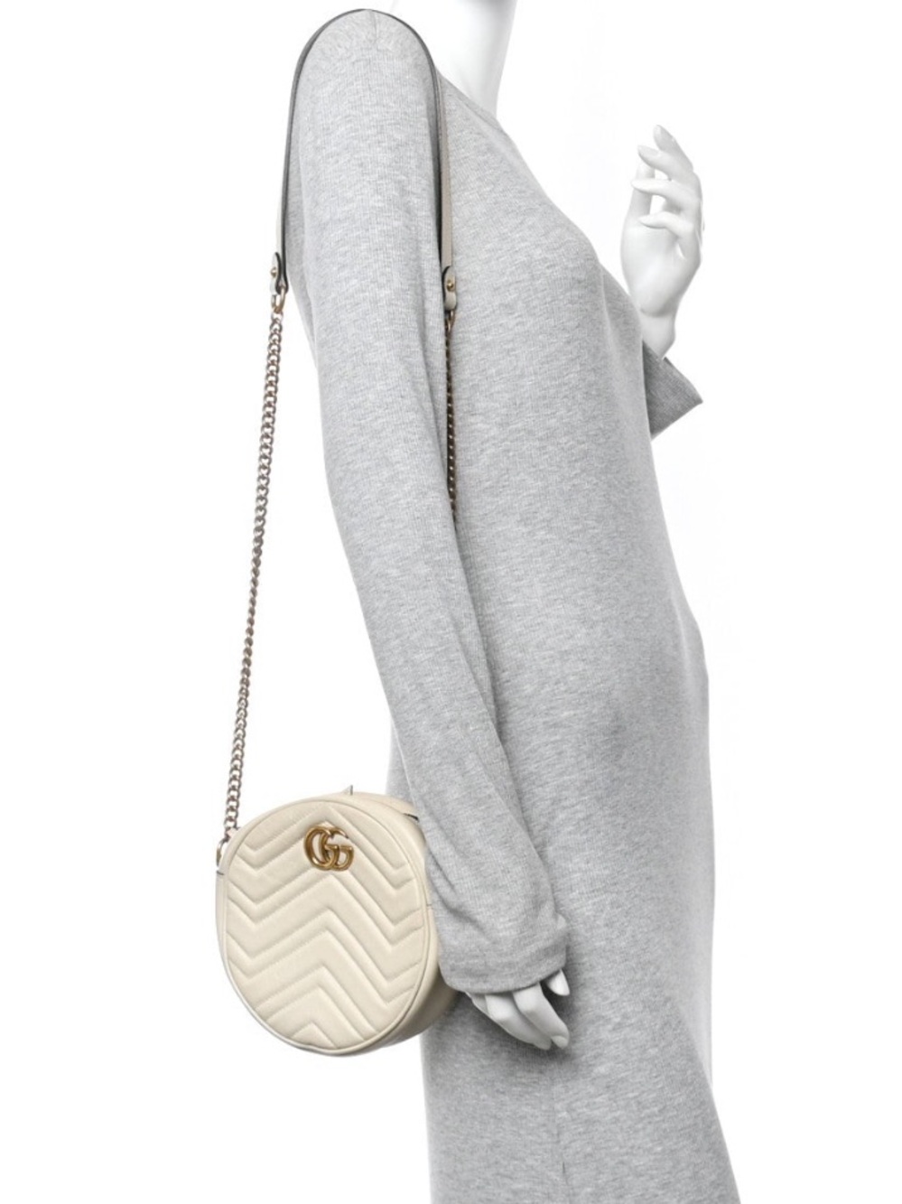 Gucci Marmont Round
Mini White